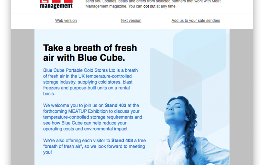 Blue Cube e-broadcast