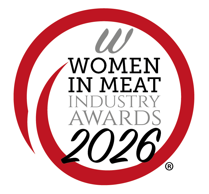 Women in Meat Industry Awards logo 2026 (TM) with background
