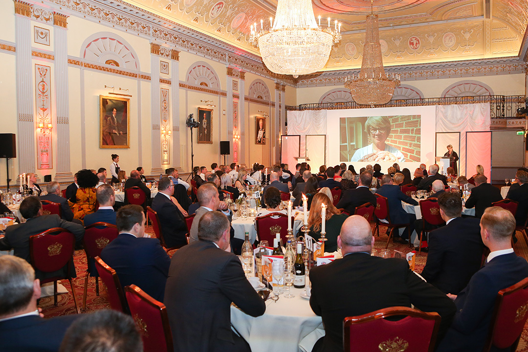Alexis Conran speaking at the GLTS